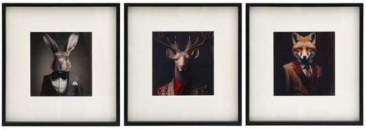 Forest Animal Head wall art - available in 3 designs