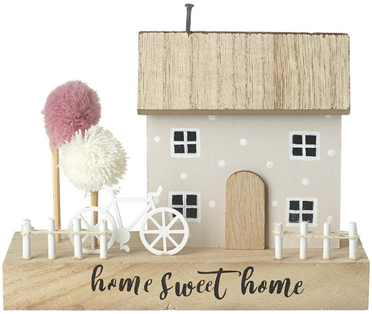 Wooden Standing House (Home Sweet home)