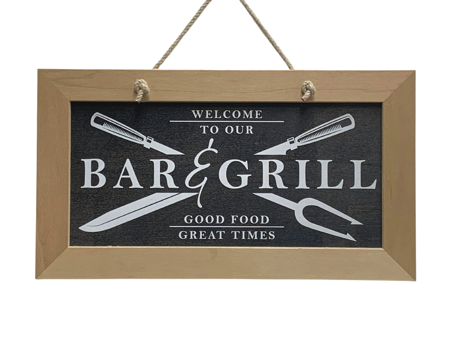 Bar & Grill outdoor Framed Print (Pre-order)