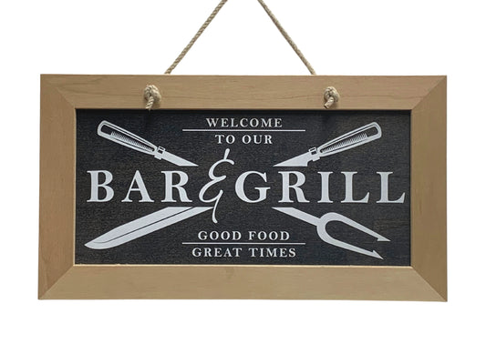 Bar & Grill outdoor Framed Print (Pre-order)