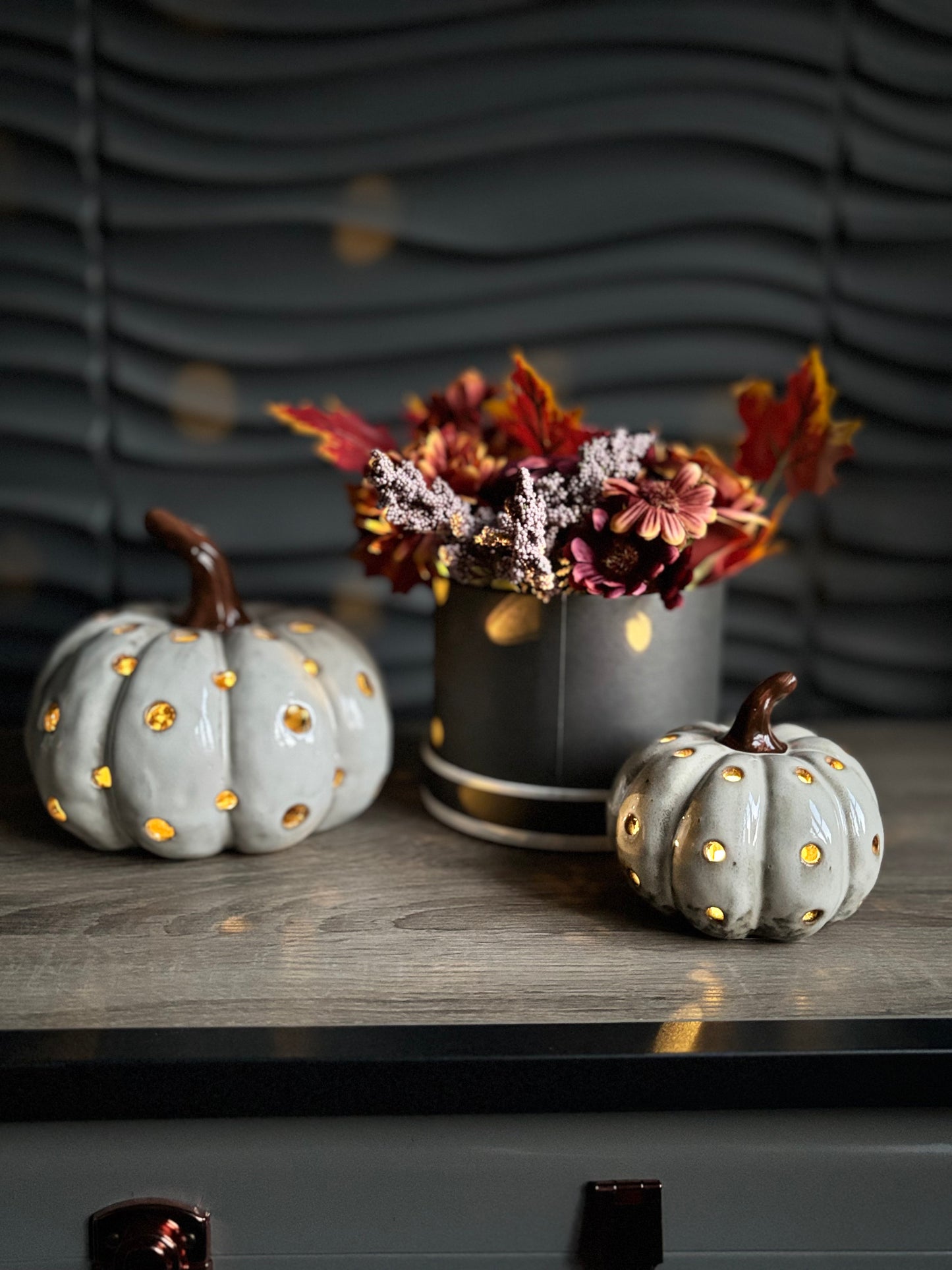 LED Pumpkin 10 cm