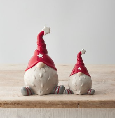 Grey & Red Gonk star - available in 2 sizes