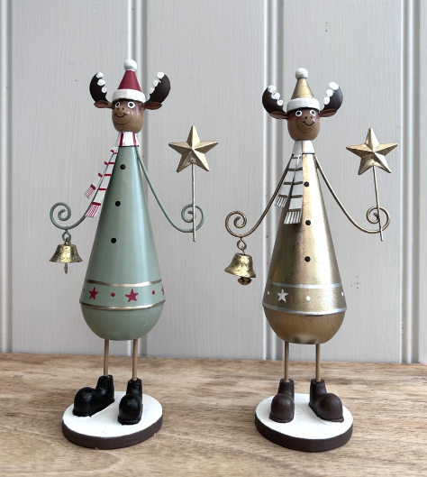 Metal Reindeer - Available in two designs