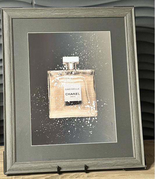Chanel Square bottle Gradient print