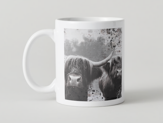 Highland Cow - Couple mug