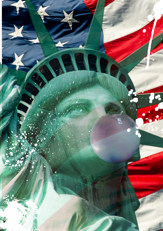 Statue of Liberty Fun print