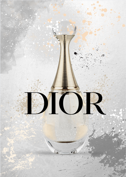 Dior Perfume (J'dore) print
