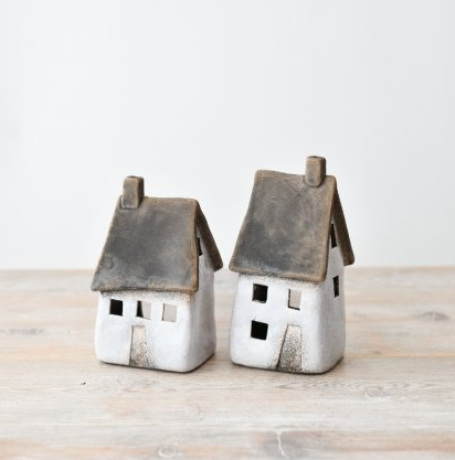 Wonky windlight tealight house - available in three sizes