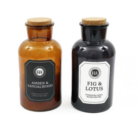 Storage Jar Candle - 22 cm - Available in two scents