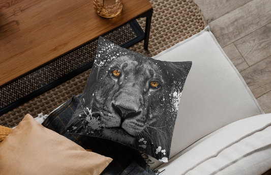 King of the Jungle Cushion (available in various sizes)