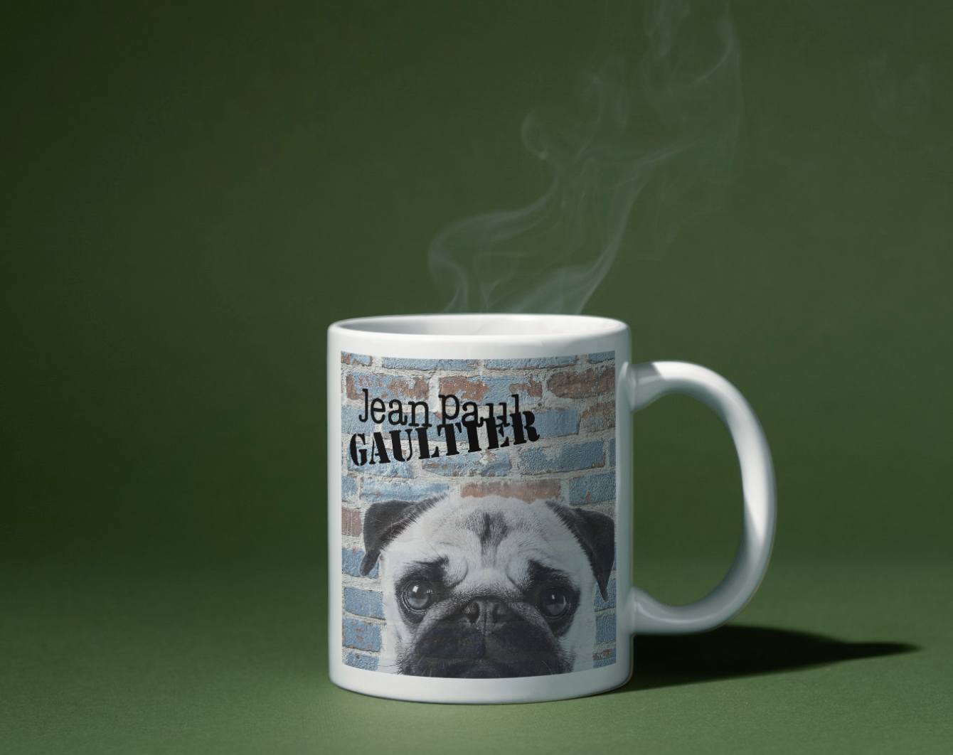 Pug (designer inspired) Mug