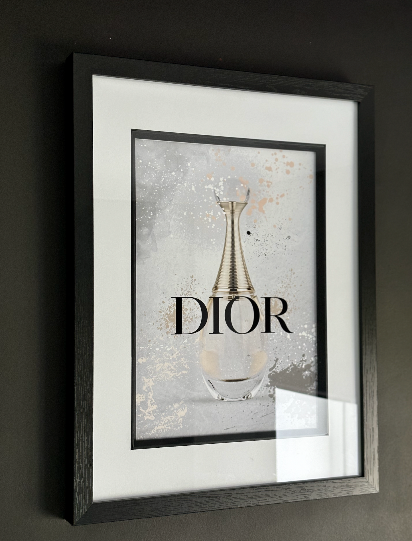 Dior Perfume (J'dore) print