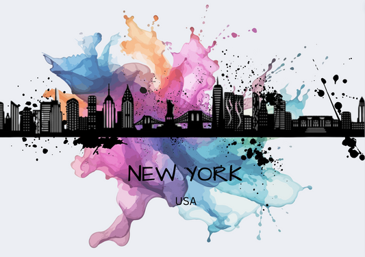 City Skyline prints (Americas)