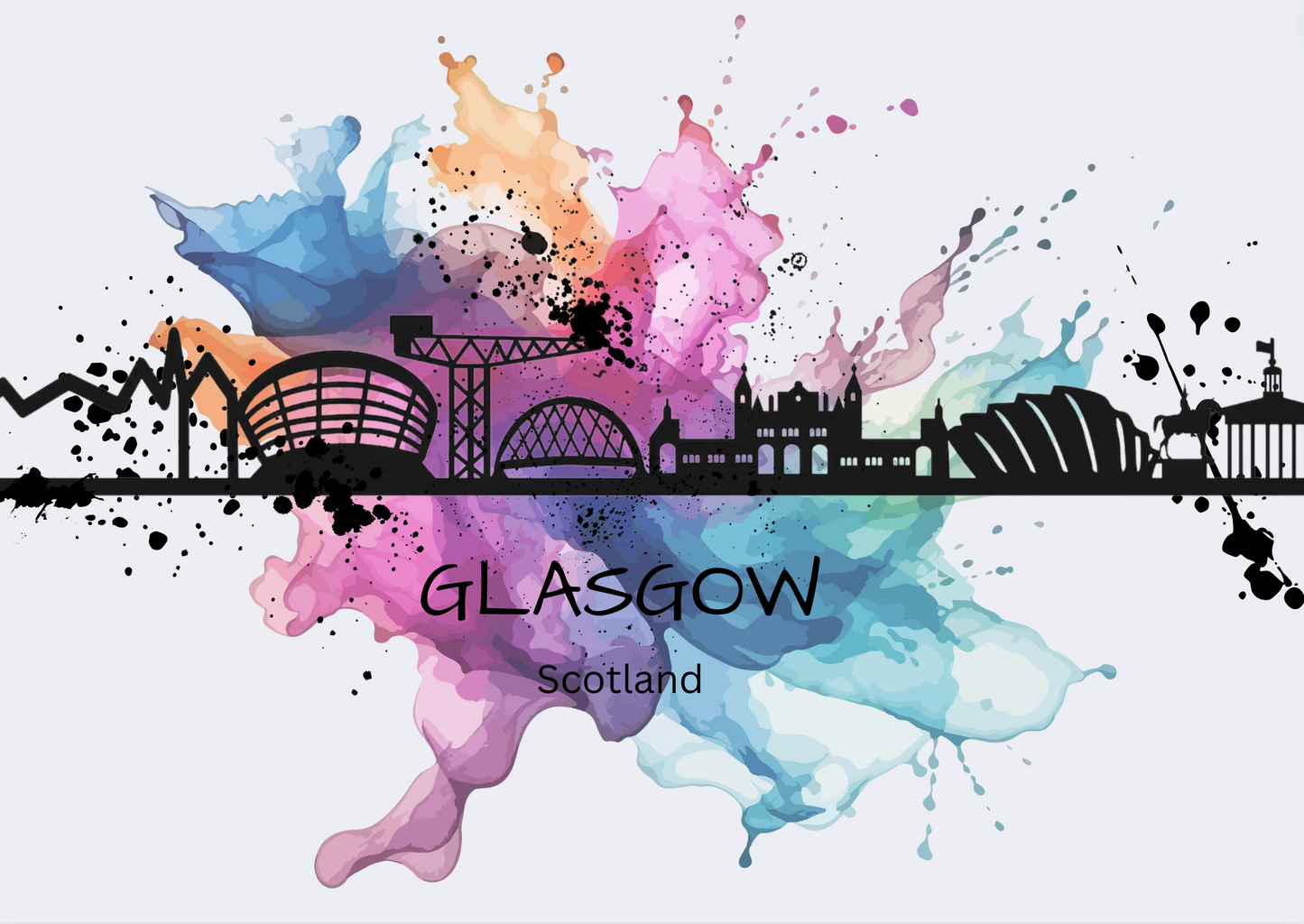 City Skyline prints (UK)