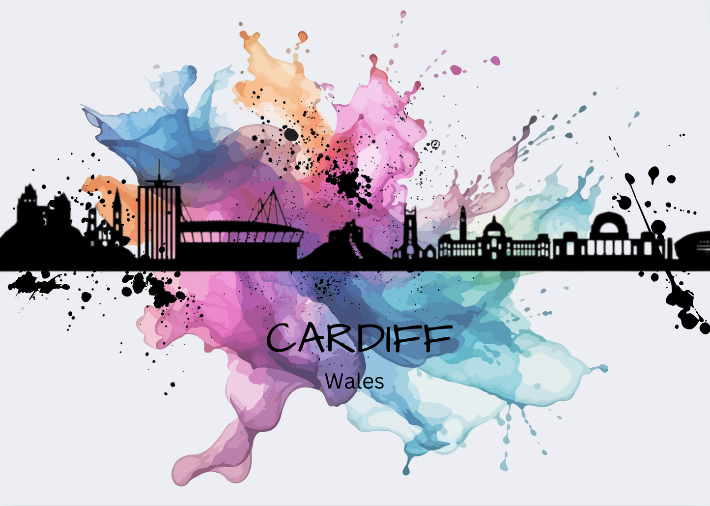 City Skyline prints (UK)