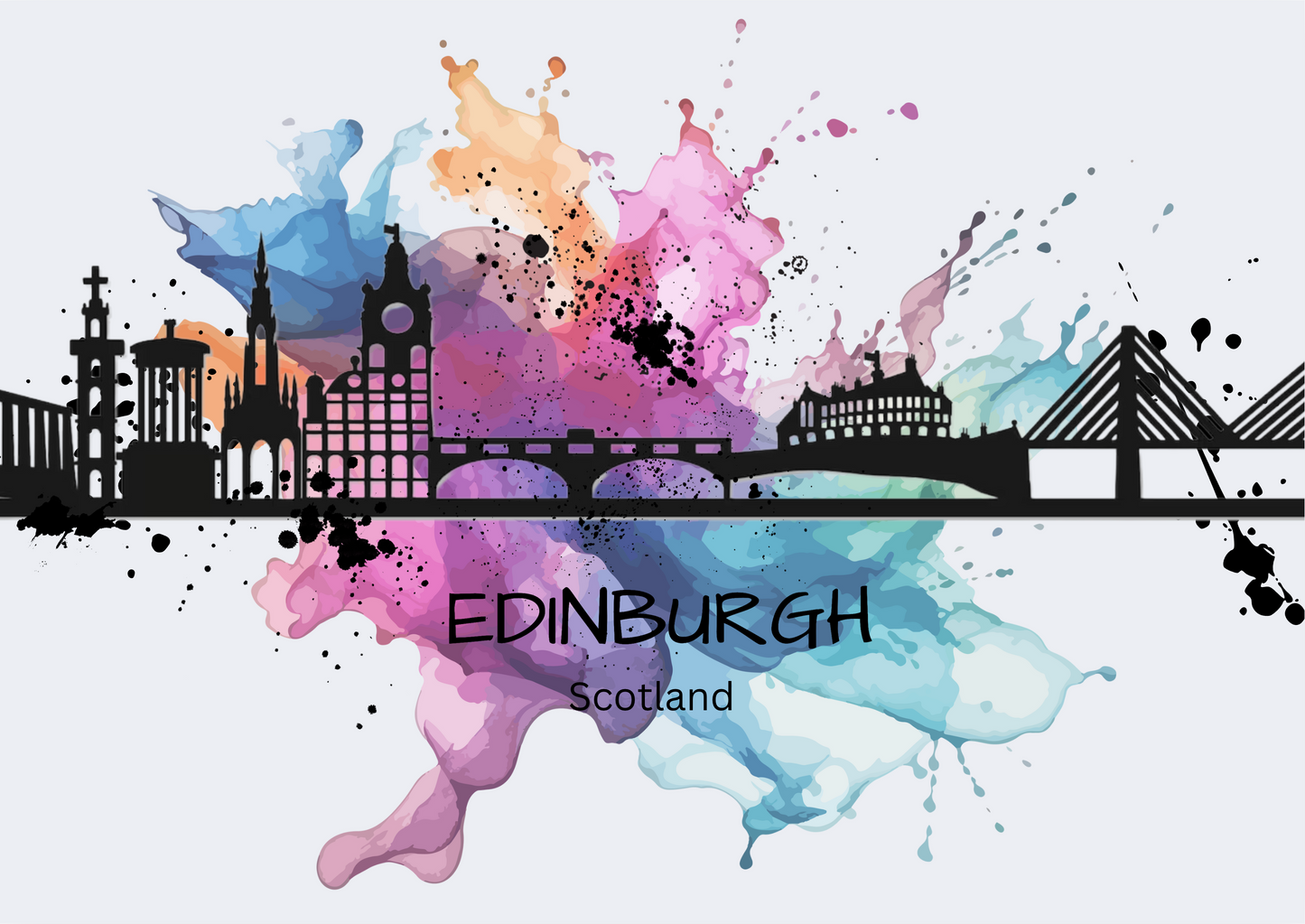 City Skyline prints (UK)