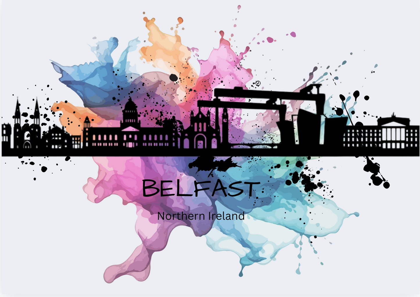 City Skyline prints (UK)
