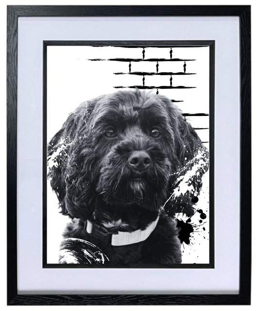 Black Cockapoo Artwork