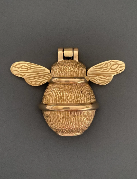 Brass Bee Knocker  - in various colours
