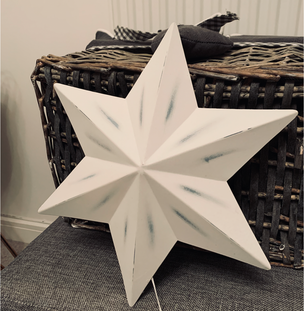 30cm Wall Star - Avail in 2 colours