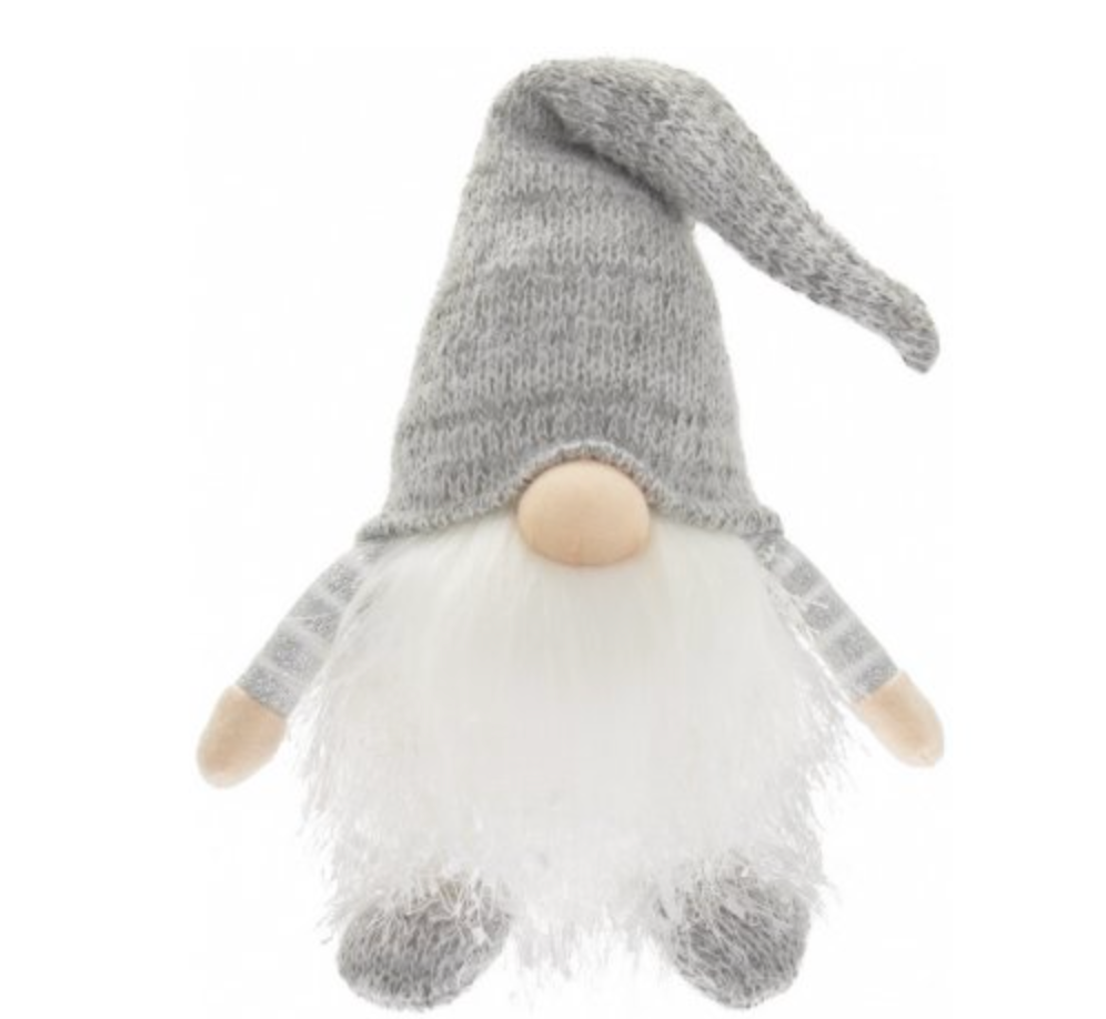 LED Sitting Grey Gonk - available in 2 sizes