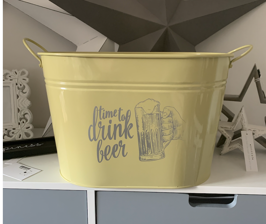 Metal Drinks Bucket