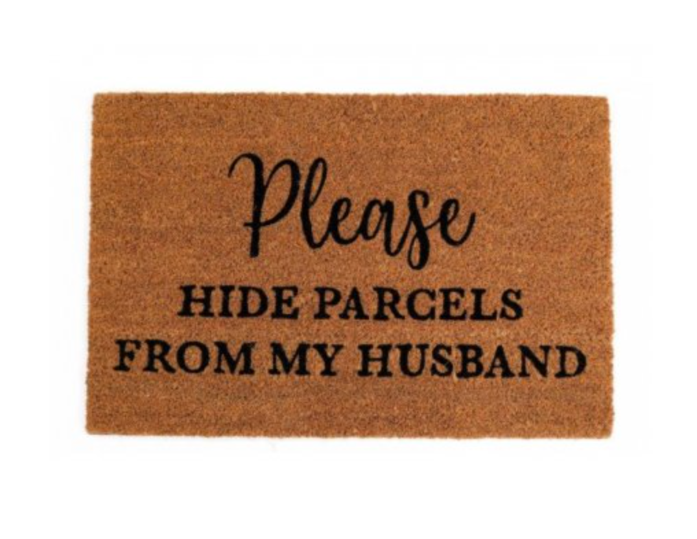 Hide parcels doormat