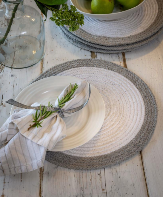 Set of 4 Recycled Cotton Placemats