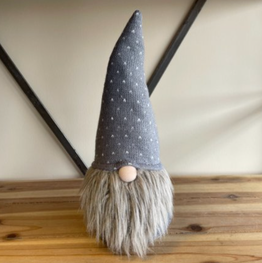 Doorstop Nordic Grey Gonk Figure - 30 cm