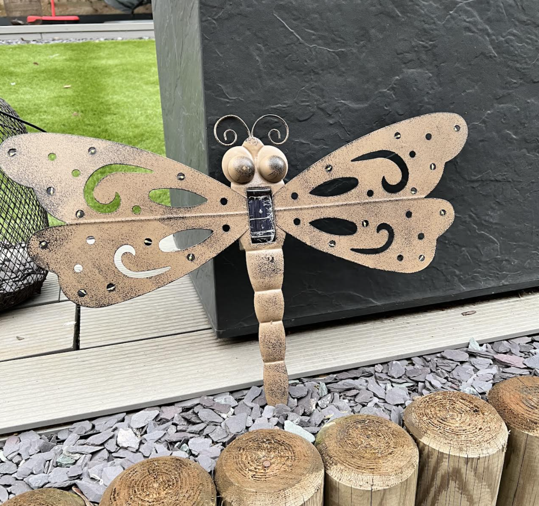 Two Assorted Solar Iron Wall-Lights - available in 2 designs