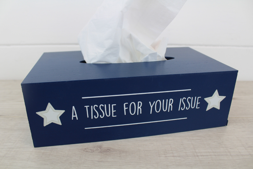MEN'S TISSUE BOX