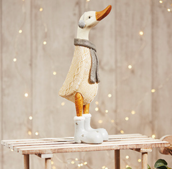 Duck Knitted Leg