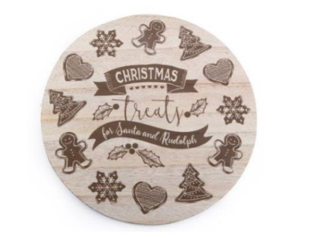 Santa Treat Plate