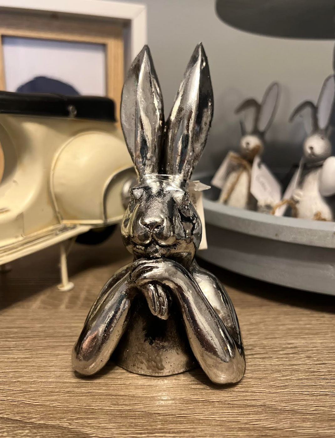 Silver Hare Bust - available in 2 designs