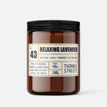 Thomas Street Relaxing Lavender Candle No 43