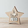 Star Christmas countdown block