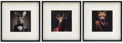 Forest Animal Head wall art - available in 3 designs