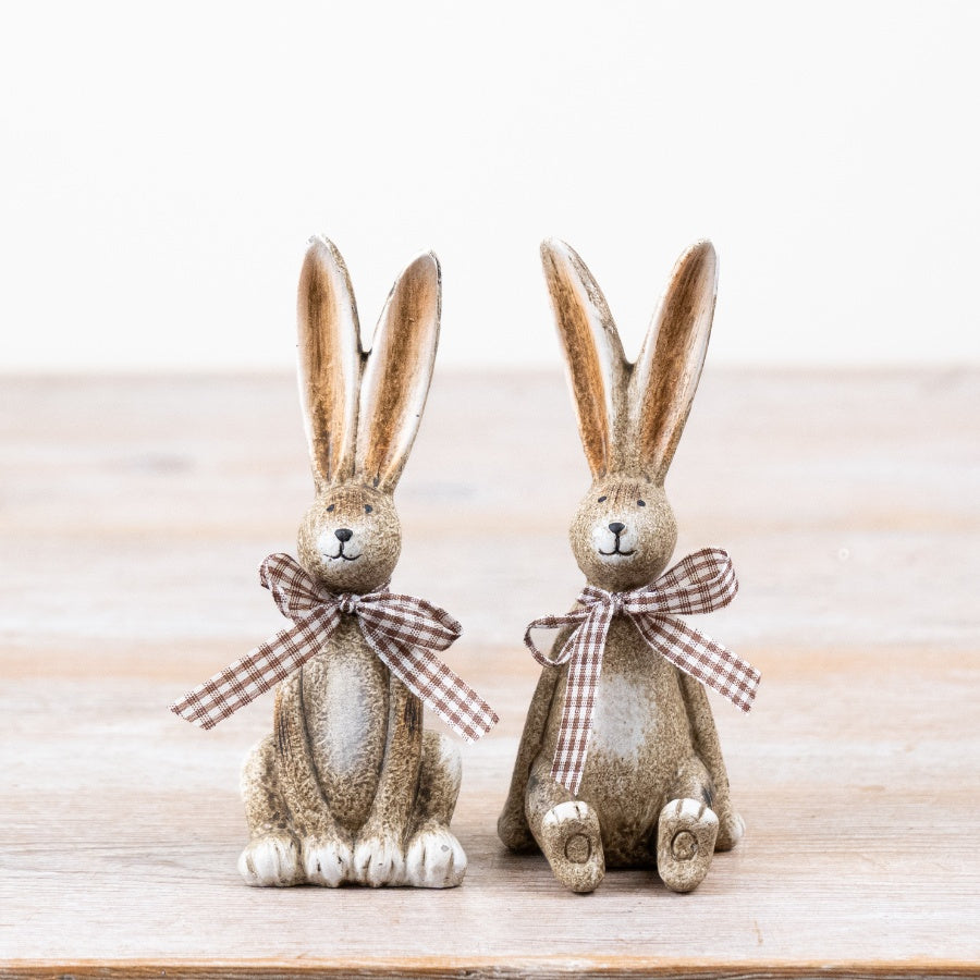 Natural Sitting Rabbit - available in two designs