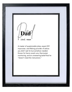 Dad (noun) print - available in various sizes