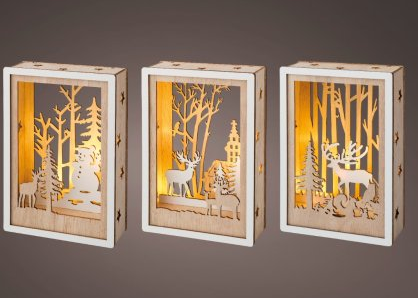 Forest Scenery LED Indoor - available in 3 design