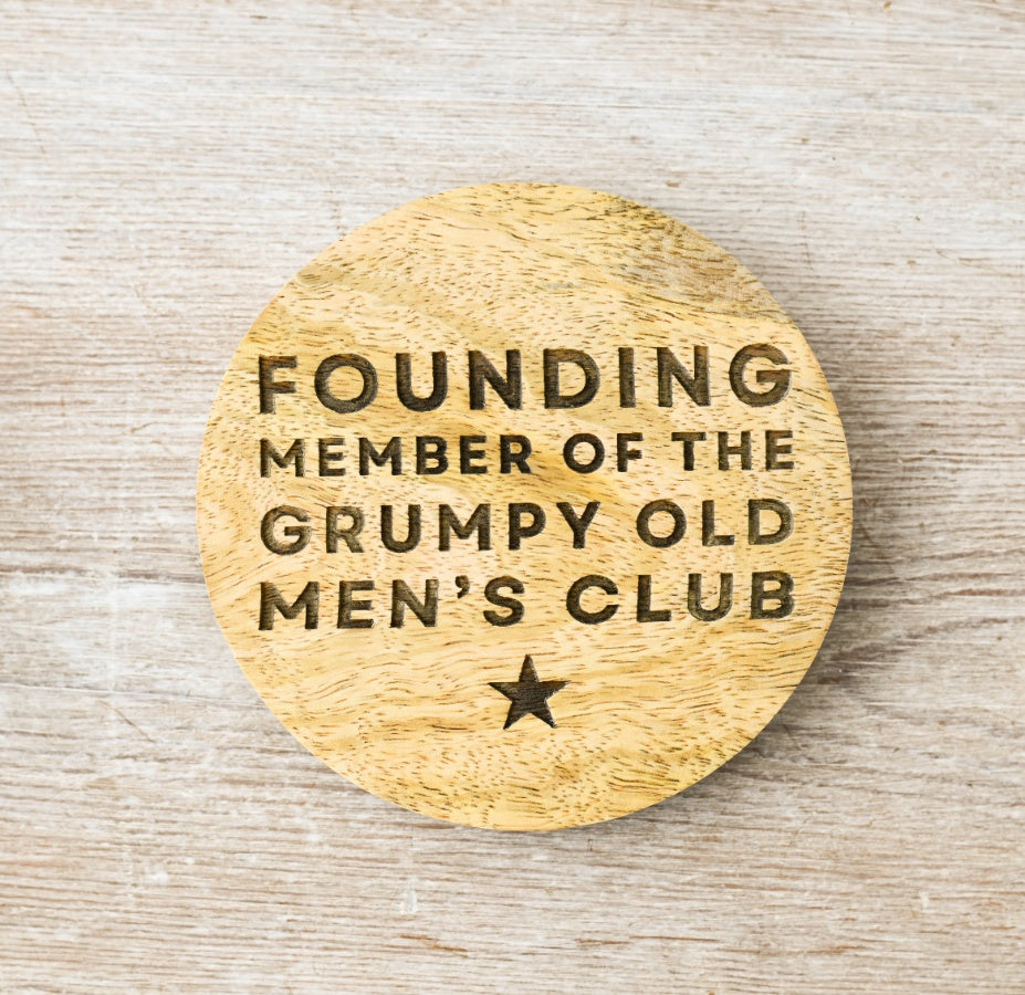Grumpy Men coaster