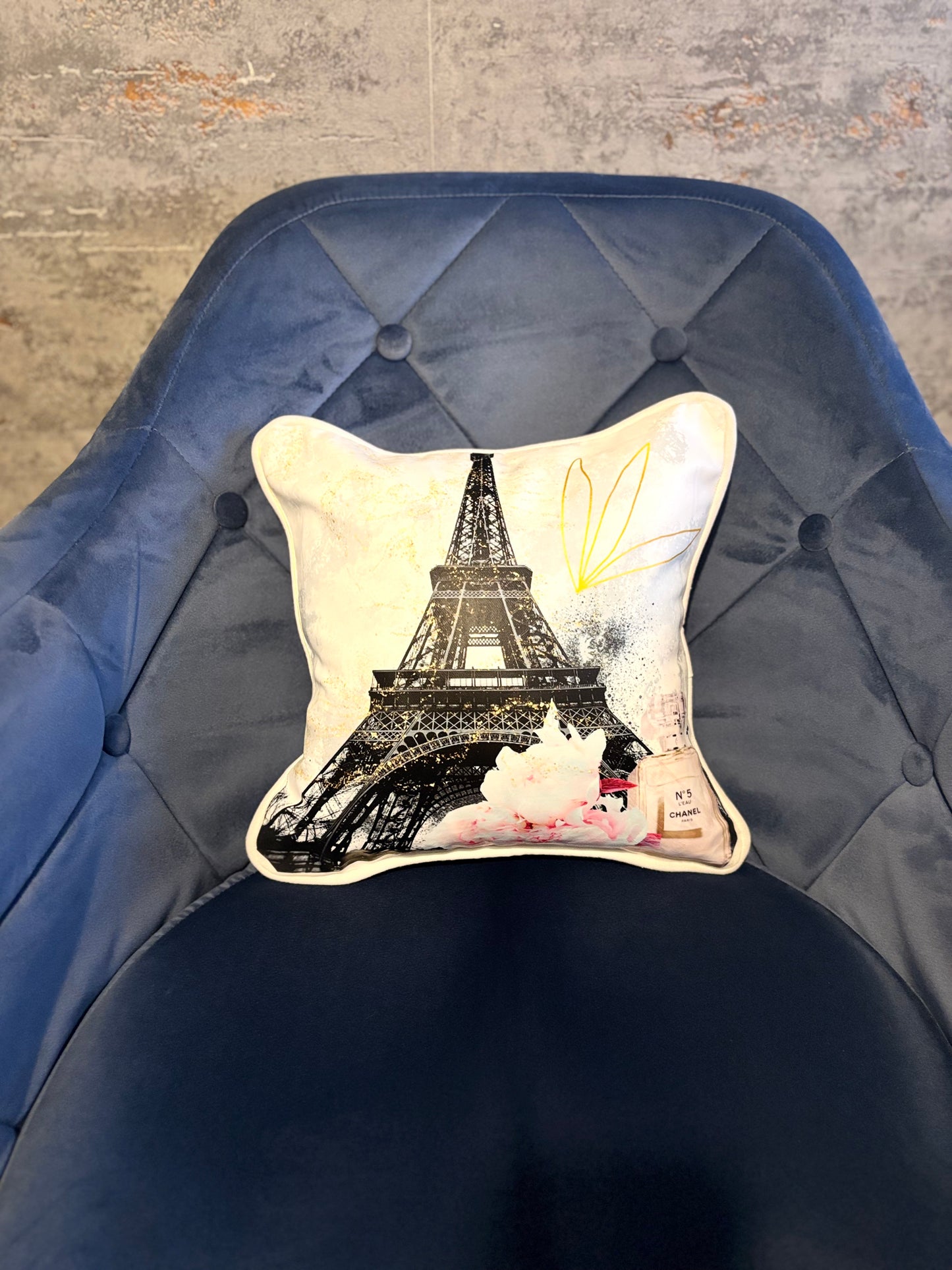 Say it with Paris throw Cushion