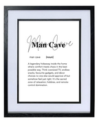 Man Cave print - available in various sizes