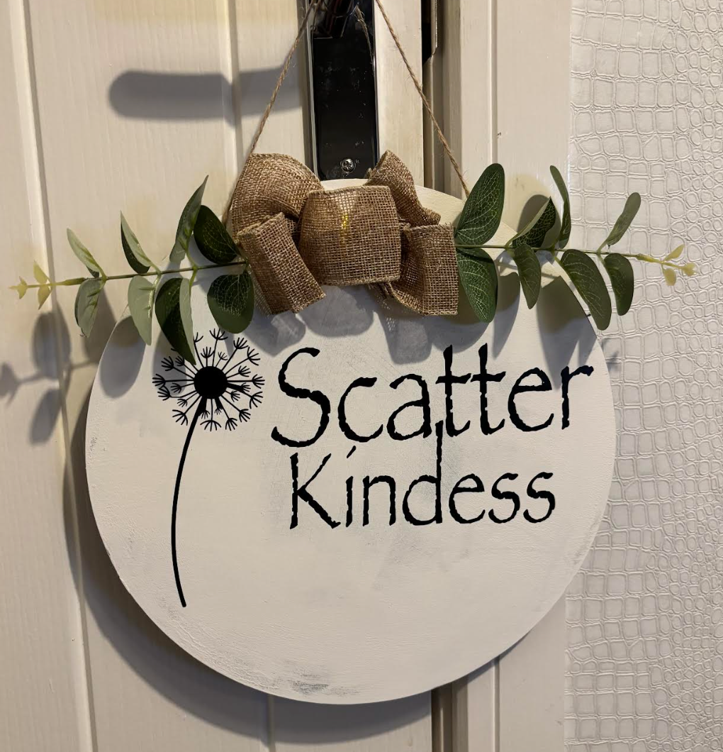 Scatter Kindness Wall sign - 30 cm