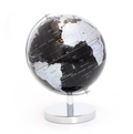 Sliver and Black Globe