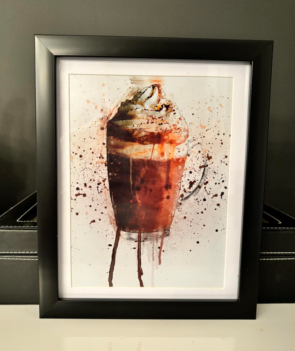 Hot Chocolate Wall Art Print - available in different sizes