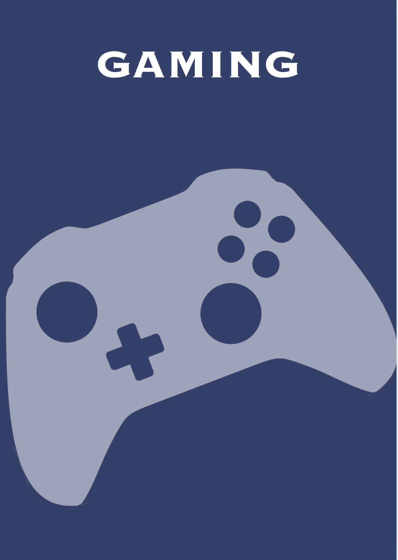 Man Cave prints - (Blue) - in various designs and sizes