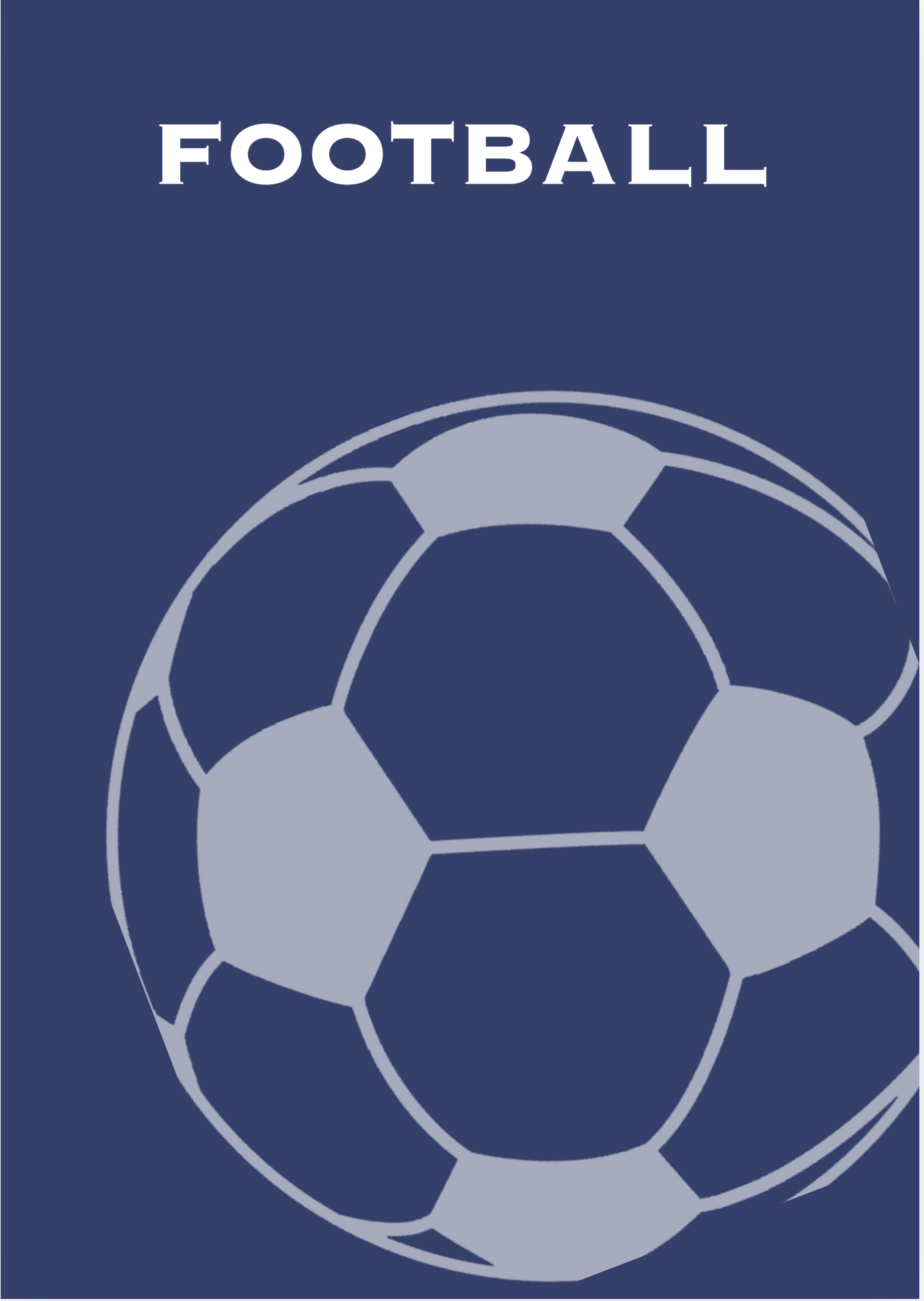 Man Cave prints - (Blue) - in various designs and sizes