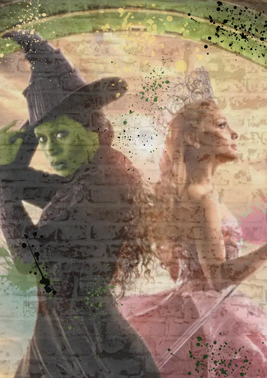 Wicked Sisterhood - Glinda & Elphaba print