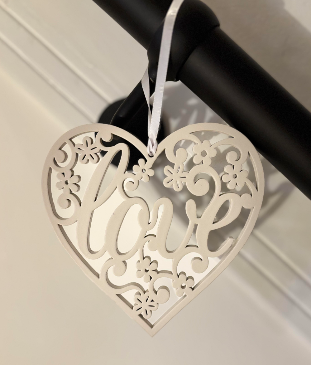 Fretwork Heart - available in two colours